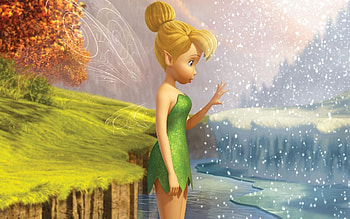 Tinker Bell , Cute fairy , Magical fantasy, Cartoon characters HD wallpaper