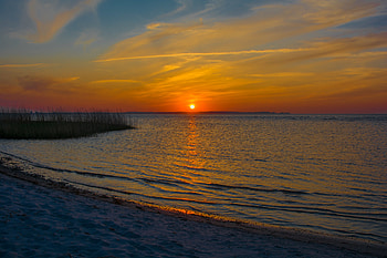 Nature, Sunset, Sun, Horizon HD wallpaper