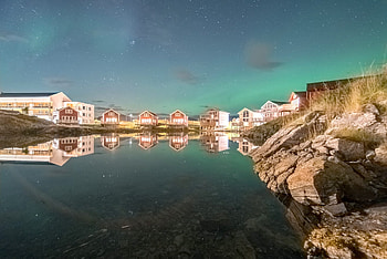 Sommaroy, Norway, Arctic hotel, Arctic holiday HD wallpaper
