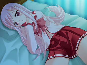 steam schoolgirl, cute, girl, long hai, sleep HD wallpaper