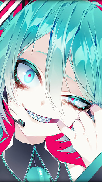 Hatsune Miku, blue hair, Anime, Vocaloid HD phone wallpaper