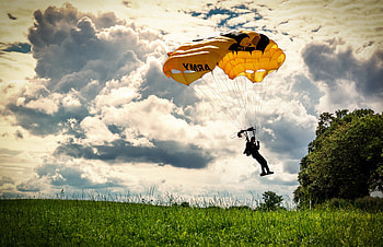 Sports, Flight, Paragliding, Paraglider HD wallpaper