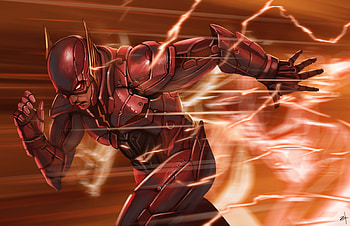 Flash Dc Comics Art , flash, dc-comics, superheroes, artist, artwork, artstation HD wallpaper