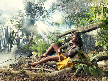 dumond clothing, style, fashion, model, forest HD wallpaper