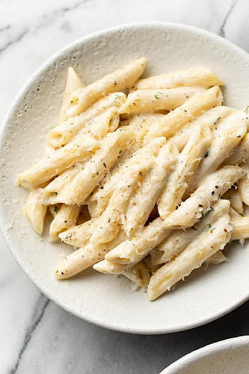 Creamy penne pasta, Salt lavender HD phone wallpaper