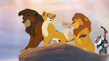 Disney, Movie, The Lion King 2: Simba's Pride, Kovu (The Lion King), Nala (The Lion King), Rafiki (The Lion King), Simba, The Lion King HD wallpaper