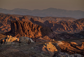 Nature, Sunset, Mountains, Canyon, Rocks, Relief HD wallpaper