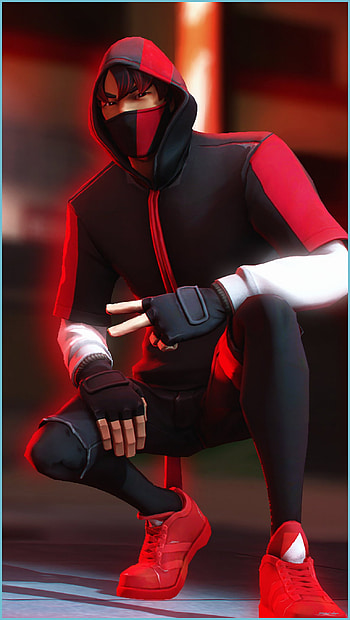 Fortnite IKONIK Fondo De Pantalla 9k Ultra - Fortnite Ikonik, Red Jade Fortnite HD phone wallpaper