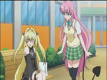 lala and golden darkness, other, girls, anime HD wallpaper