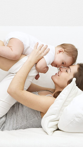 Mom And Baby, Playing, Mumma And Baby, mumma, baby HD phone wallpaper