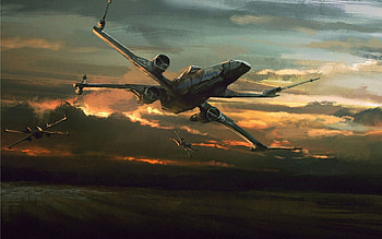 Best X-Wing Fighter Star Wars The Force Awakens HD wallpaper