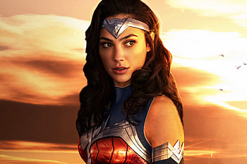 Wonder Woman movie, 2019 movie, Gal Gadot art, Trippy space HD wallpaper
