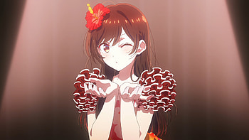 Winking Chizuru — Rent-A-Girlfriend, Anime, Chizuru Ichinose HD wallpaper