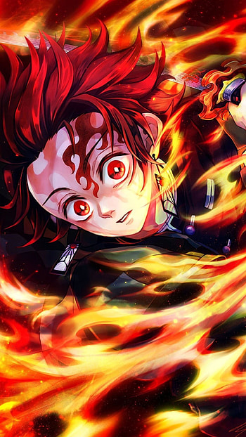 Tanjiro, Cartoon, Tanjiro Cartoon HD phone wallpaper