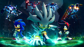 Sonic the Hedgehog (2006) — Ultra : Shadow & Silver Showdown, video game, Sonic the Hedgehog (2006) HD wallpaper