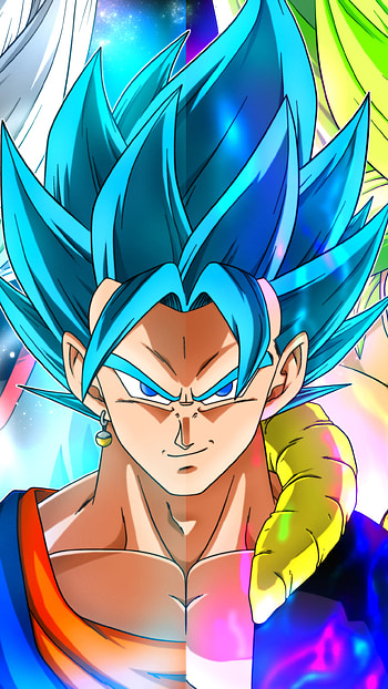 Anime character, Crossover episode, Fusion warrior, Gogeta HD phone wallpaper