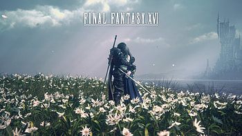 Snow Daisies Field, video game, Final Fantasy XVI HD wallpaper