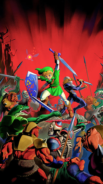 The Legend Of Zelda: Ocarina Of Time, Link HD phone wallpaper