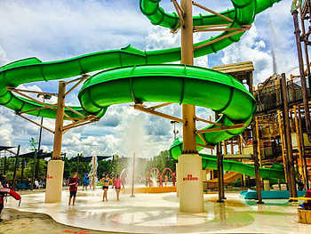 thrill ride, rides, amusement, thrill, park HD wallpaper