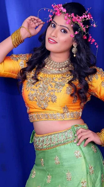 Anusha Parda, telugu actress, model HD phone wallpaper