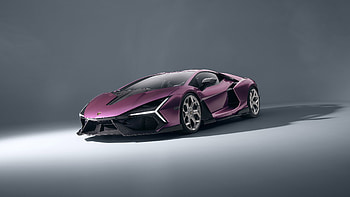 Lamborghini Revuelto — Purple, Purple Car HD wallpaper