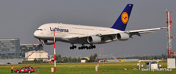 AIRBUS A-380, airbus, airport, flugzeug, aircraft HD wallpaper