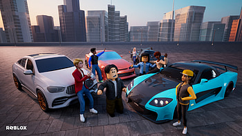 Roblox : City Supercars & Crew, Video Game, Avatar, Sports Car HD wallpaper