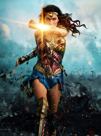 Movie, Wonder Woman, Gal Gadot, Superhero HD phone wallpaper