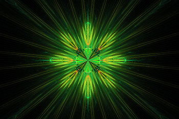 Abstract, Fractal, Glow HD wallpaper