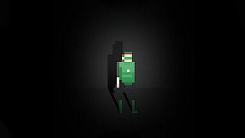 Green Lantern Pixel Art , green-lantern, pixel, superheroes, artist, artwork, digital-art, behance HD wallpaper