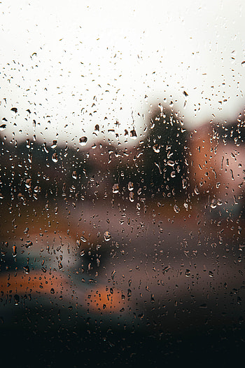 Drops, Miscellanea, Miscellaneous, Wet, Blur, Smooth, Glass HD phone wallpaper