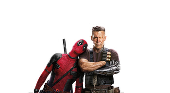 Deadpool 2, deadpool and cable, movie, 2018 HD wallpaper