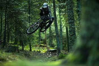 downhill, mountain, velo, bike HD wallpaper