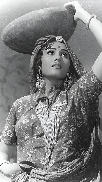 Madhubala, bollywood actress, vintage HD phone wallpaper