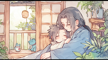 Itachi & Sasuke Uchiha: of Their Unbreakable Bond, Anime, Naruto, Sasuke Uchiha, love, Itachi Uchiha, Sasuke & Itachi HD wallpaper