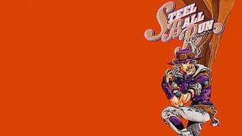Anime, Orange Anime, Steel Ball Run, Gyro Zeppeli HD wallpaper