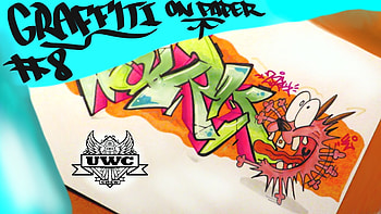 GRAFFITI ON PAPER HD wallpaper