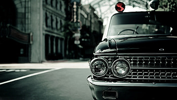 Vintage Car, Headlights graphy, , Mobile Backgrounds HD wallpaper