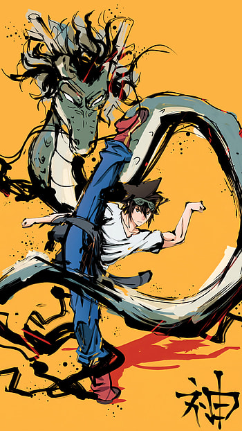 Jin Mori, Anime, The God of High School HD phone wallpaper