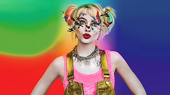 Harley Quinn in Birds of Prey Margot Robbie HD wallpaper