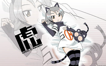 neko girl, cute, neko, cat girl, cat HD wallpaper