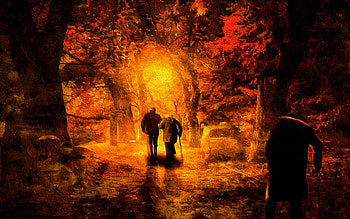 Autumn Of Life Painting, autumn, deviantart, artist, artwork, digital-art HD wallpaper