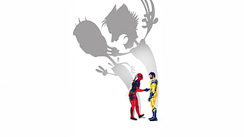 Deadpool And Wolverine Guardian Crest, deadpool-and-wolverine, deadpool-3, deadpool, wolverine, superheroes, artwork, digital-art HD wallpaper
