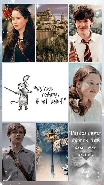 Narnia, lucy pevensie, edmumd pevensie, peter pevensie, aslan, susan pevensie HD phone wallpaper