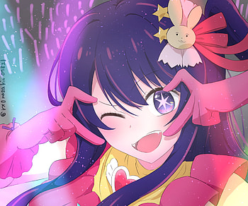Ai Hoshino, Ai Hoshino, Anime, Oshi no Ko HD wallpaper