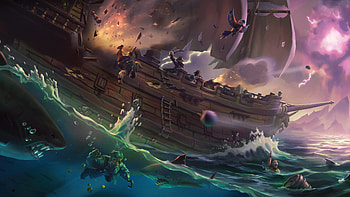 Sea Of Thieves, sea-of-thieves, games, pc-games, xbox-games, pirates HD wallpaper