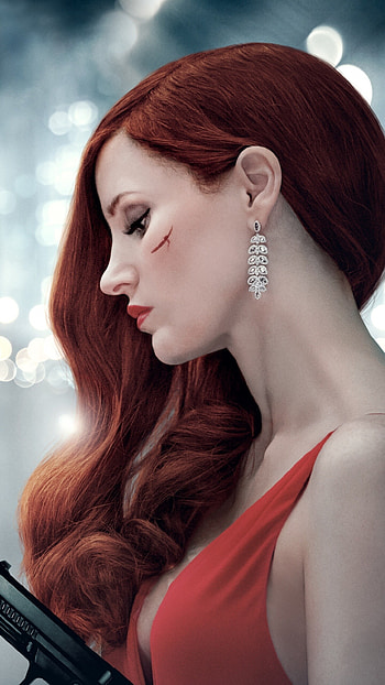 Jessica Chastain, Ava movie , Stunning actress, Gorgeous HD phone wallpaper