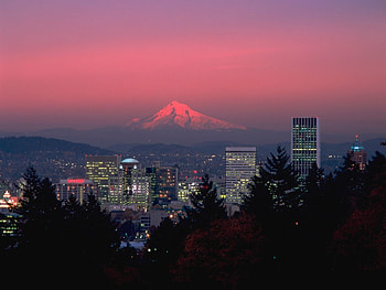 Landscape, Cities, Mountains HD wallpaper