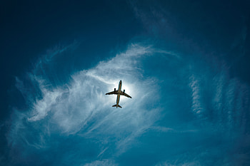 Plane, Sky, Clouds, Miscellanea, Miscellaneous, Flight, Height, Airplane HD wallpaper