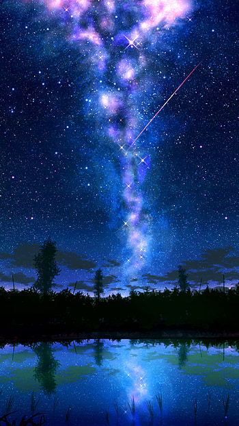 Celestial Reflection — Original Anime , Anime, Original HD phone wallpaper